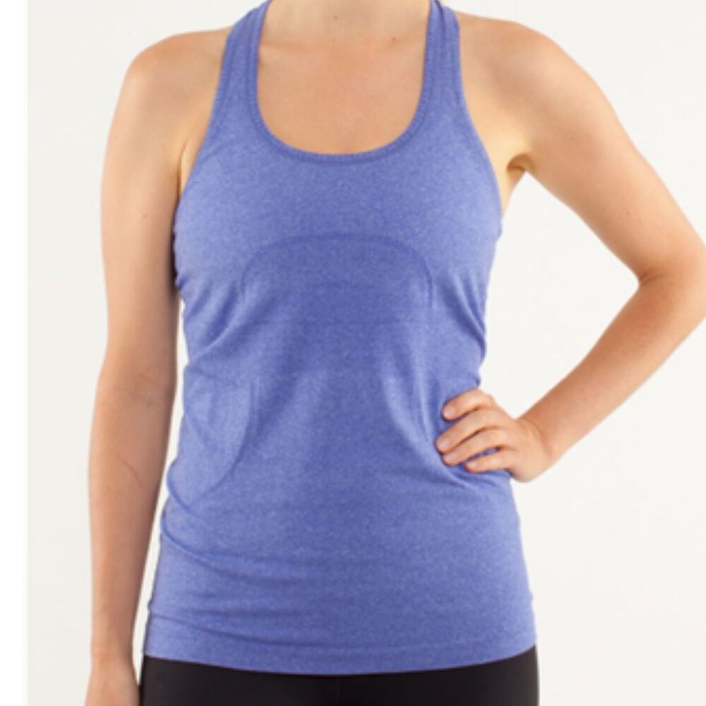 Lululemon Run: Swiftly Tech Racerback Pigment Blue